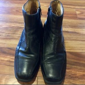 Giorgio Brutini Black Leather Boots